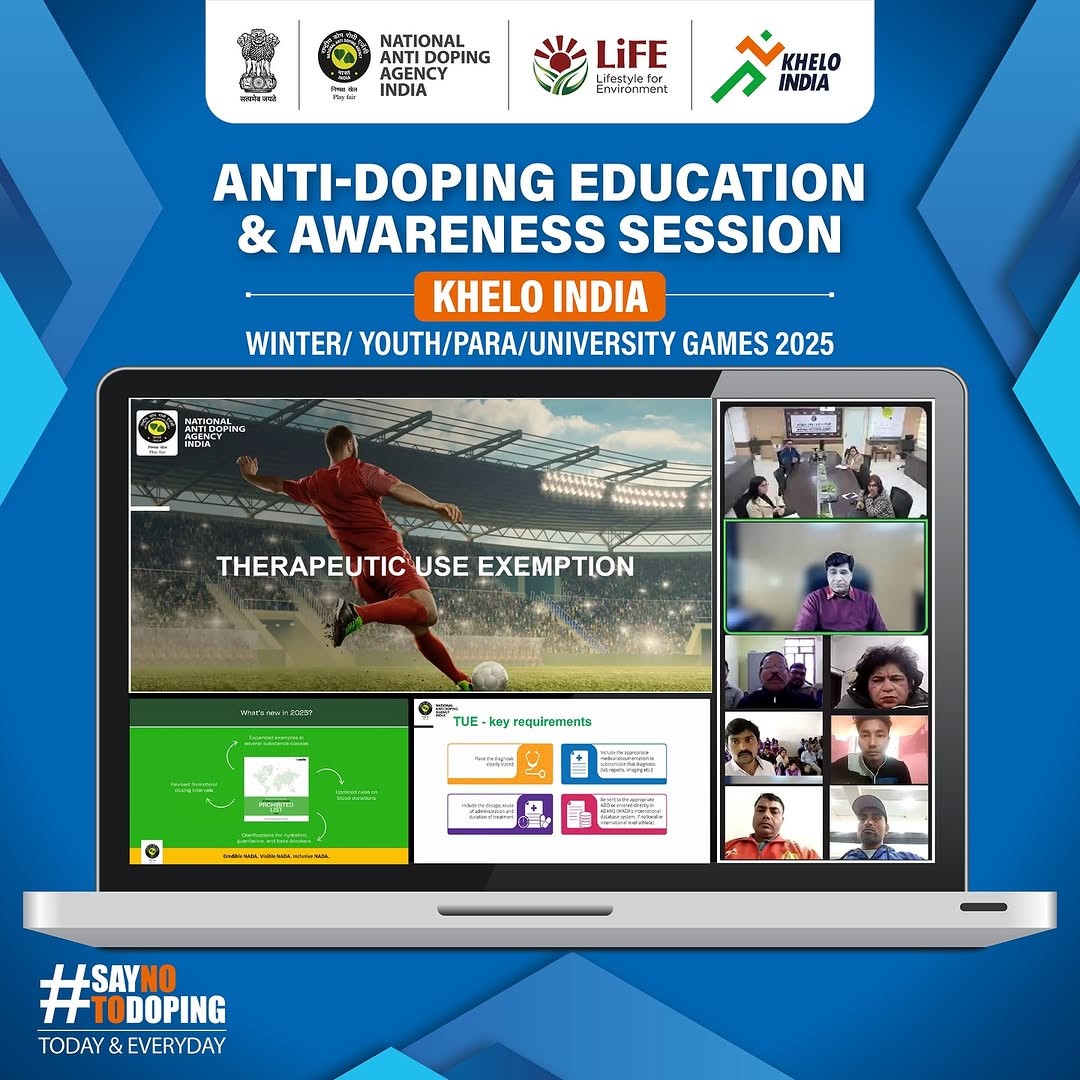 Anti-Doping Awareness Programme for Khelo India Athletes