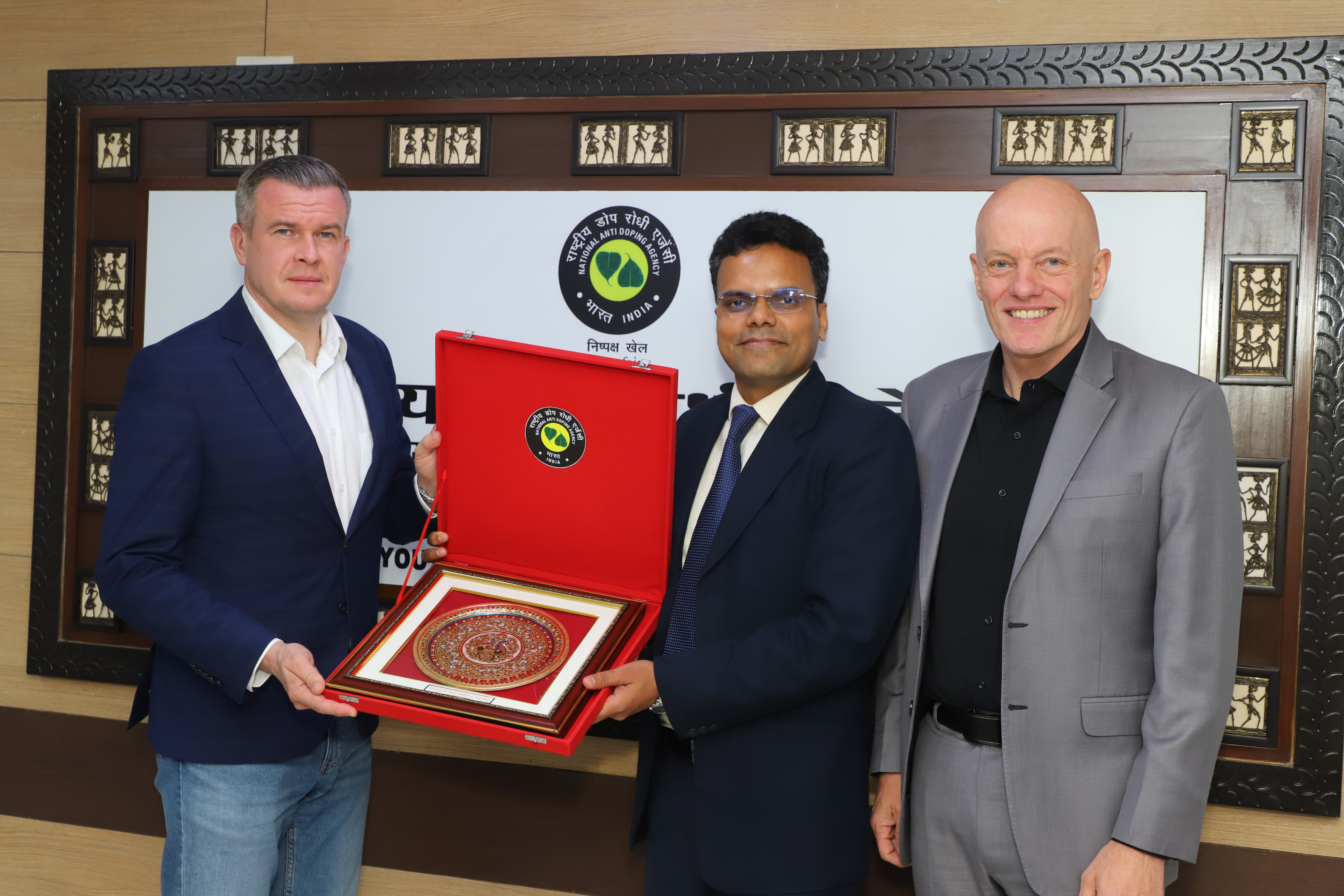 WADA's President Visit to NADA on 13th April 2026
