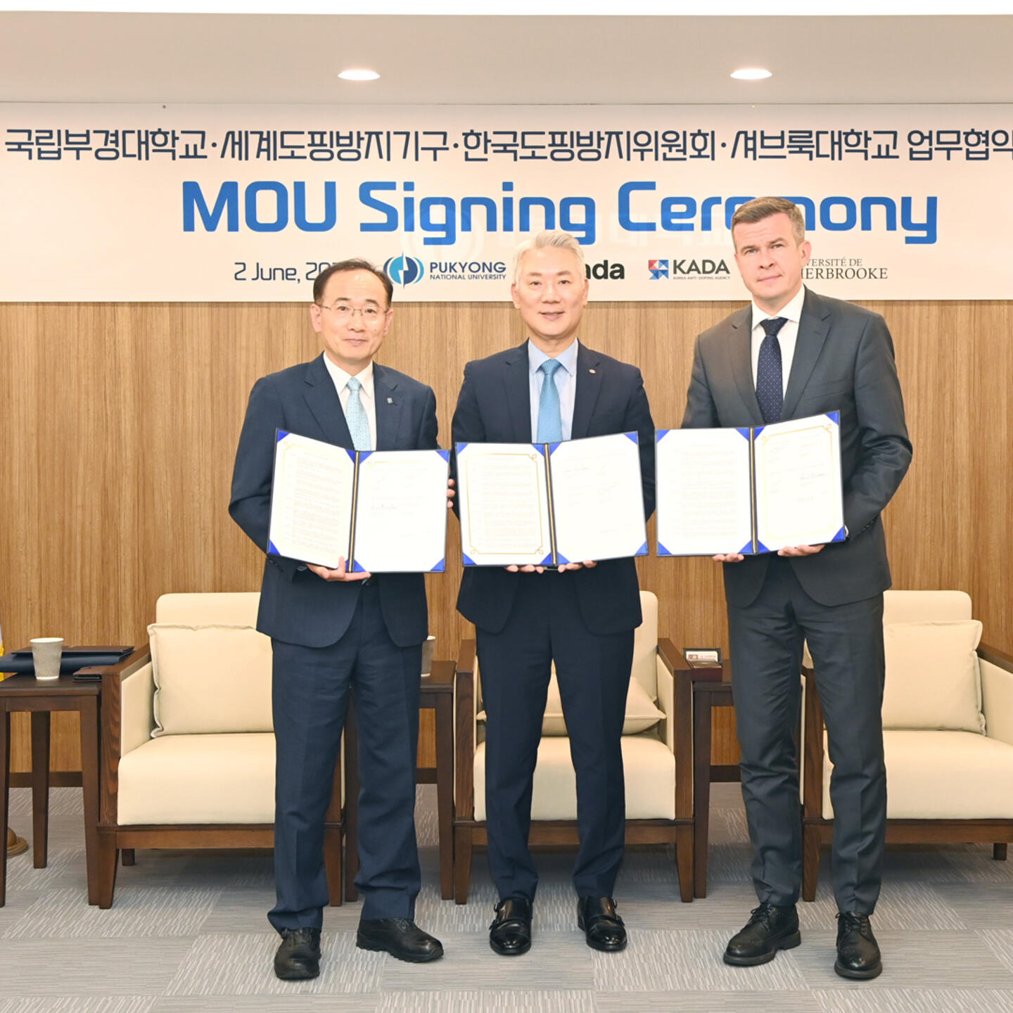 WADA signs two agreements to promote anti-doping education in South Korea